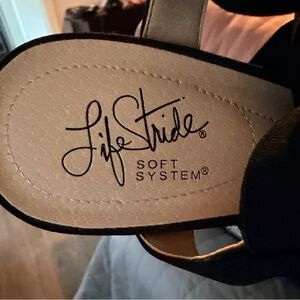 Life Stride Women's Black Heels